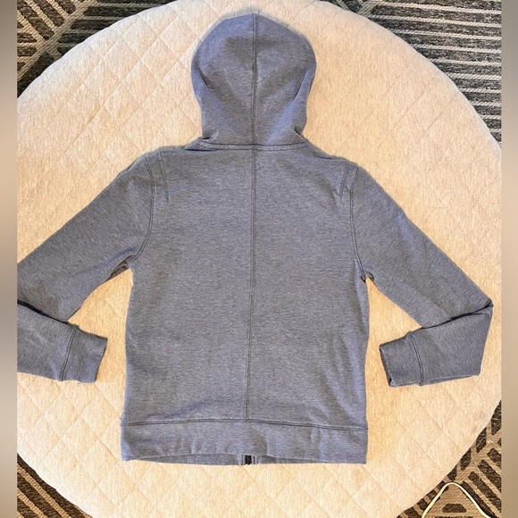 TRAVIS MATTHEW Small Heathered Navy Cloud Fleece Full Zip Hoodie Orig $139 - Picture 8 of 13